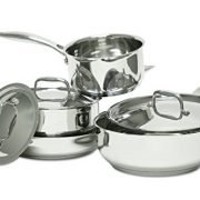 Hot Dots Cookware  Stainless Steel Induction Ready 7-Piece Cookware Set, PFOA Free