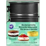 Wilton 2105-2174 Mini Springform Pan, Set of 3, Silver